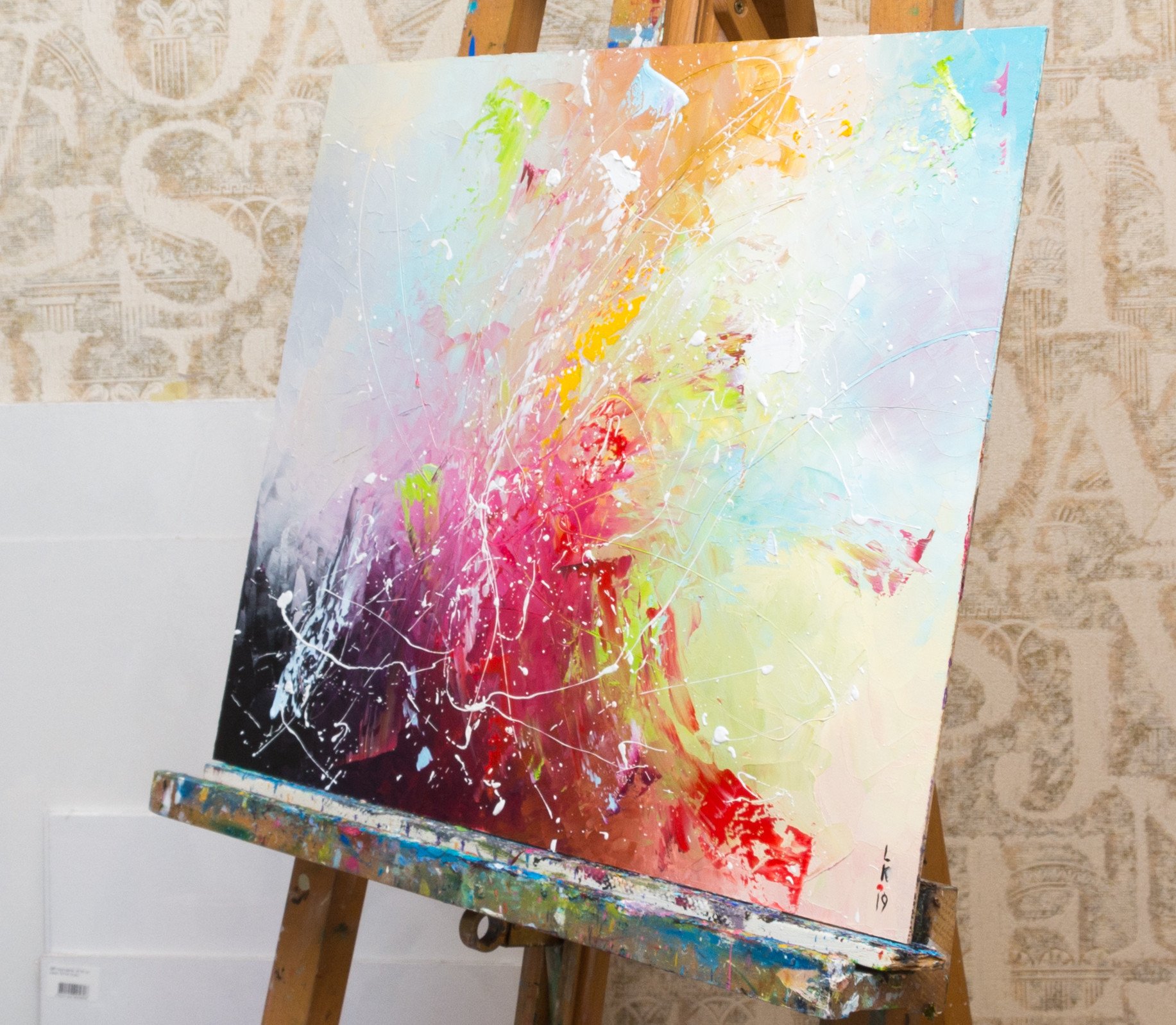 ONDA ROJA - painting