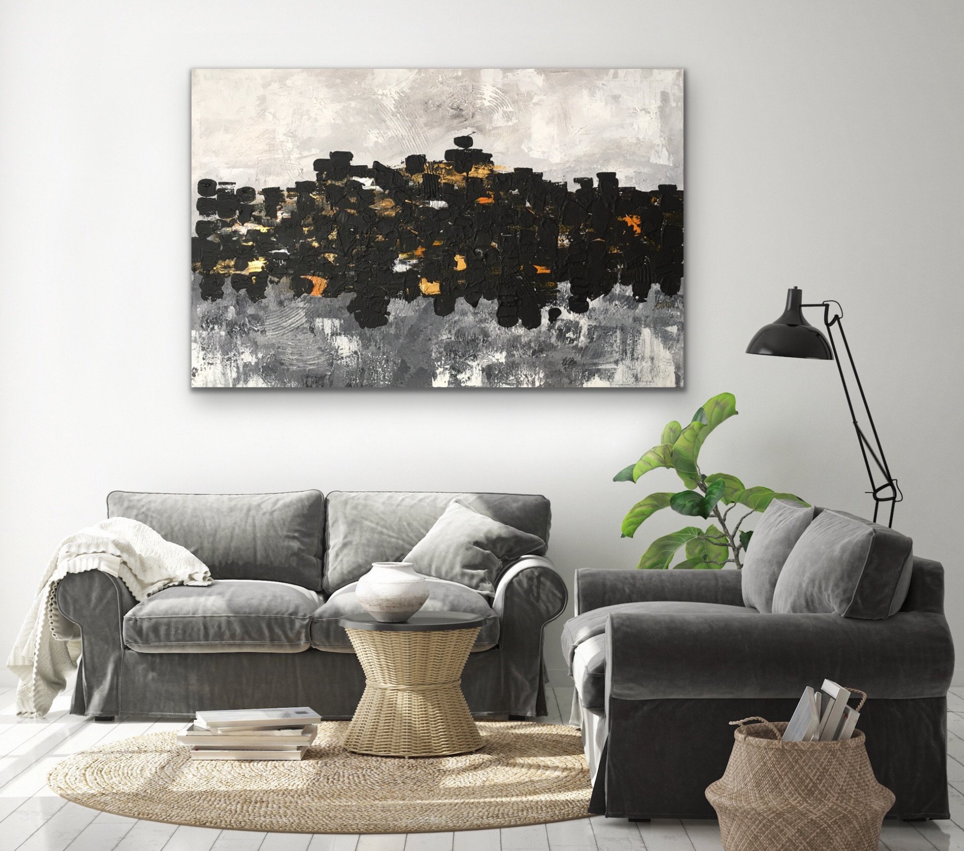 Pequeños pedazos de mí - painting
