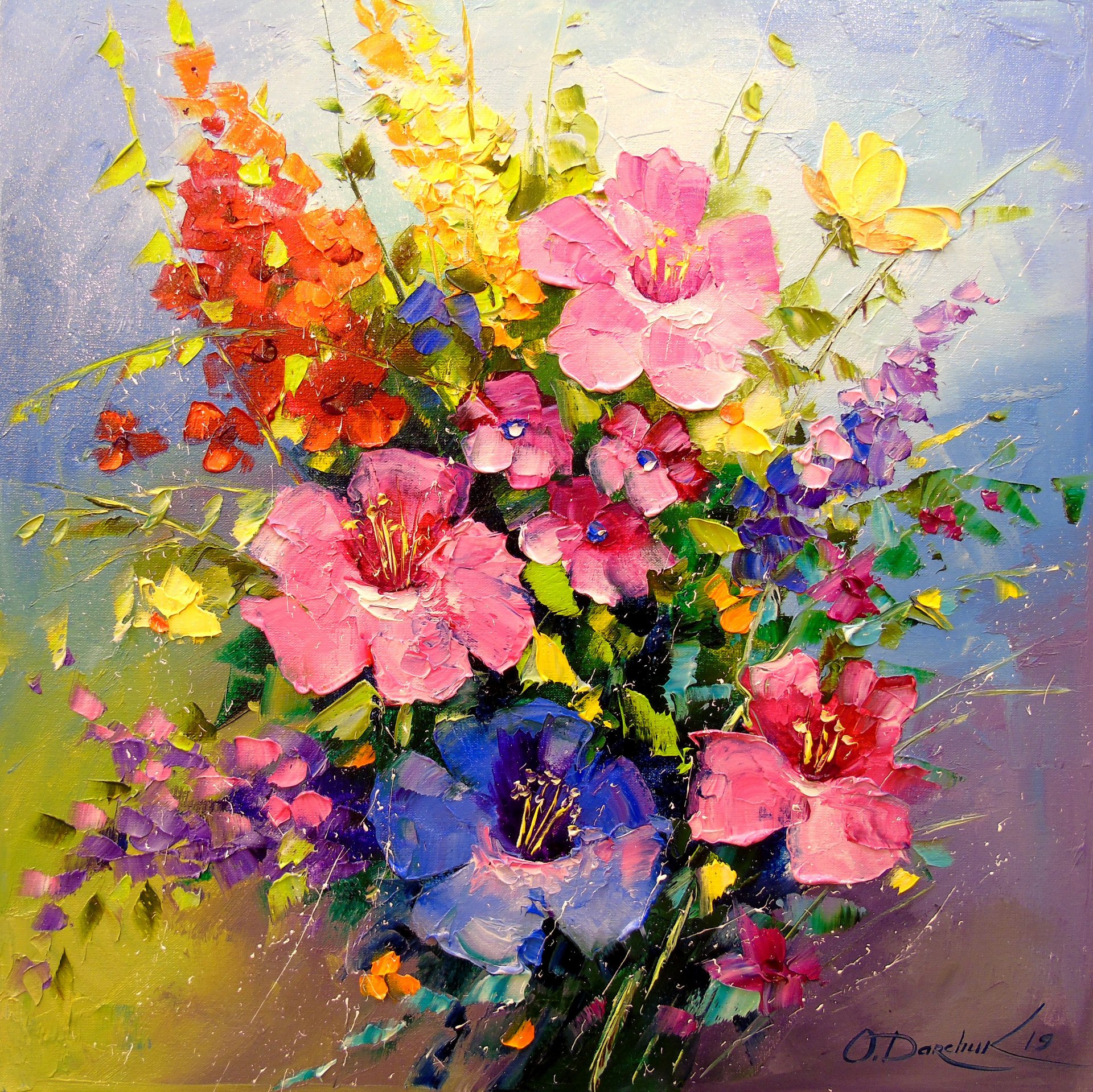 Spring Flower Painting