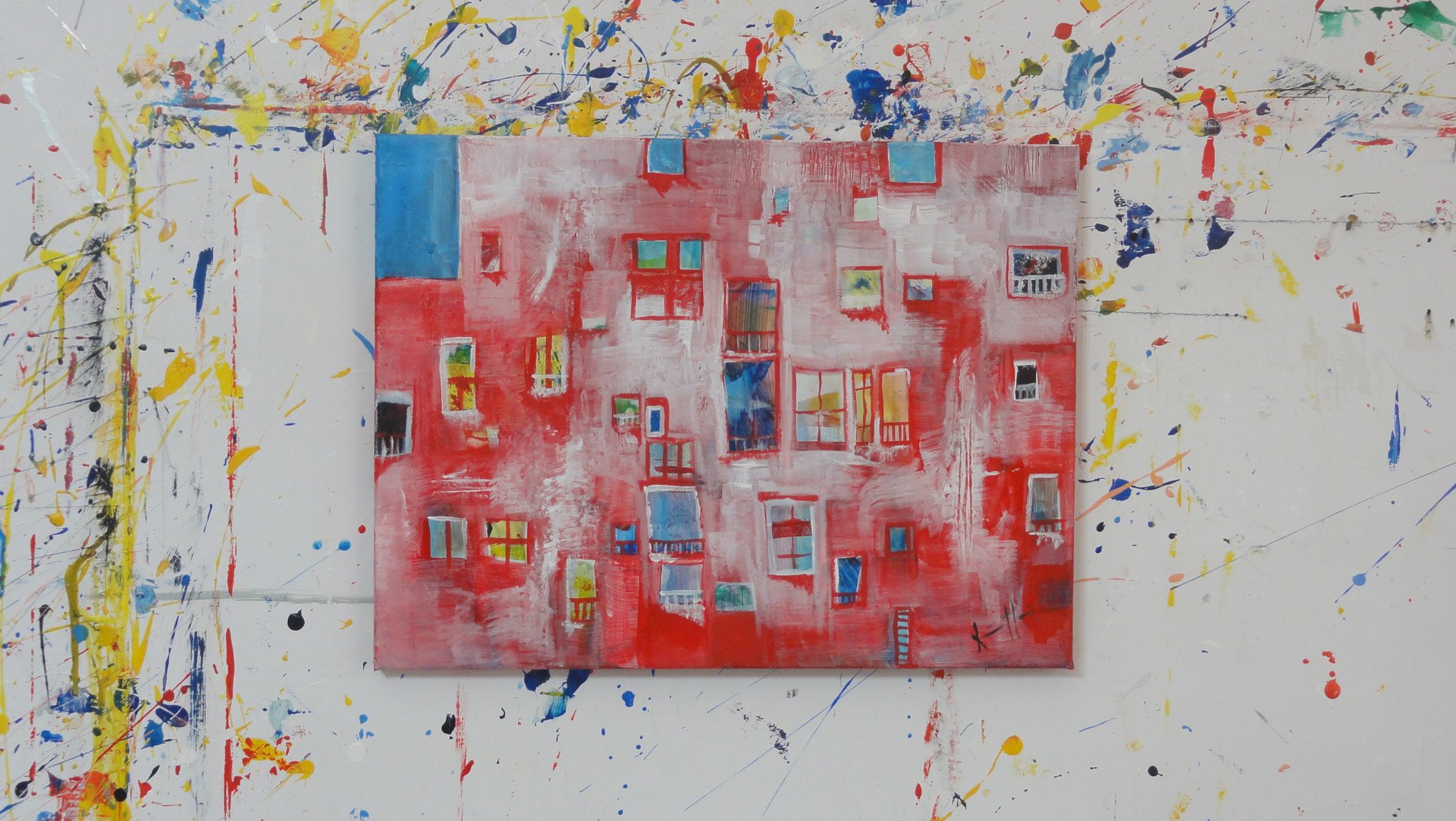 Casa Roja - painting