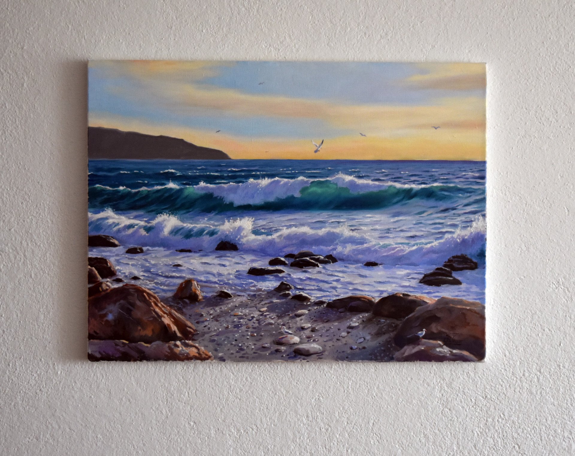 The evening seascape - buy