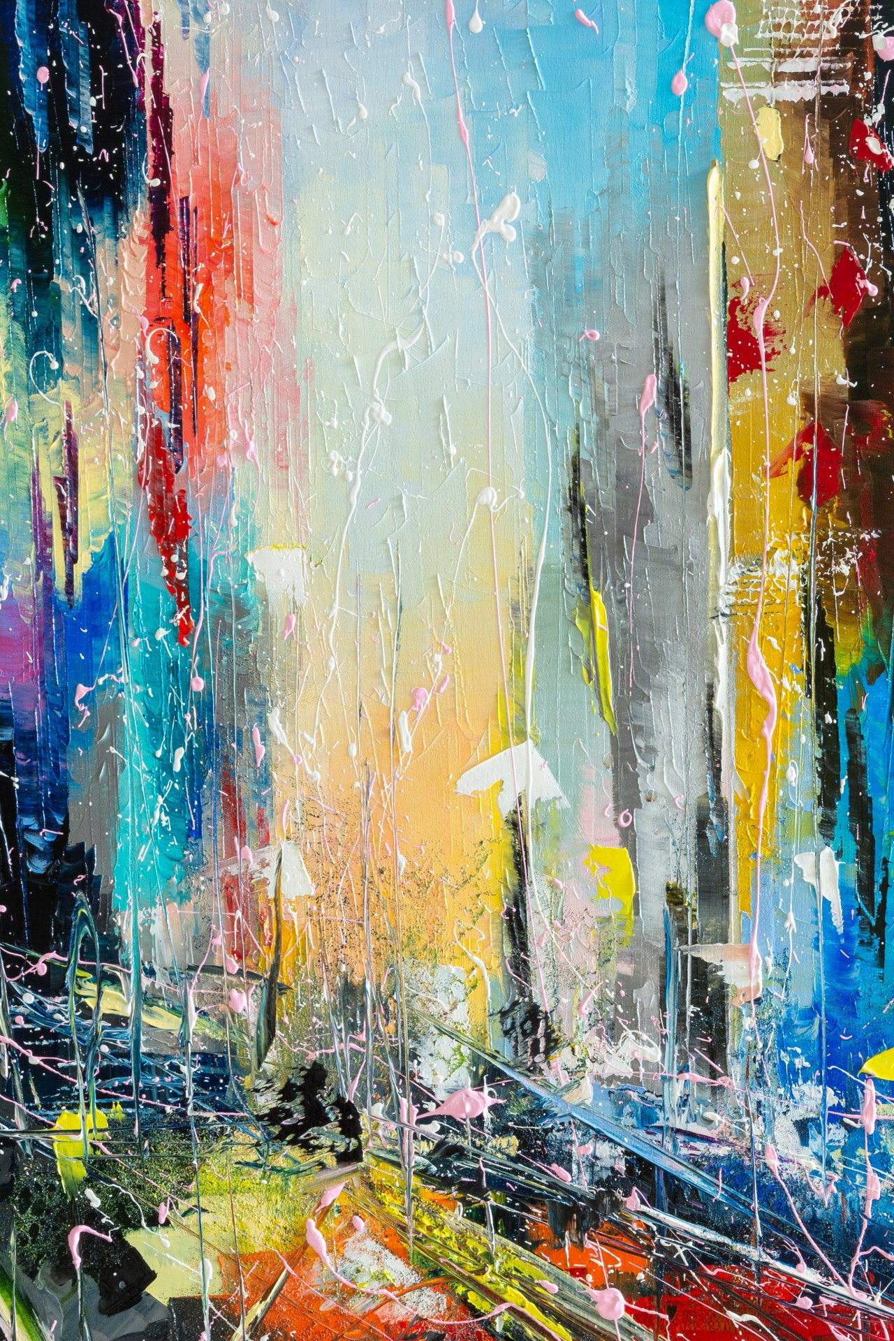 PAISAJE URBANO ABSTRACTO 6 - painting
