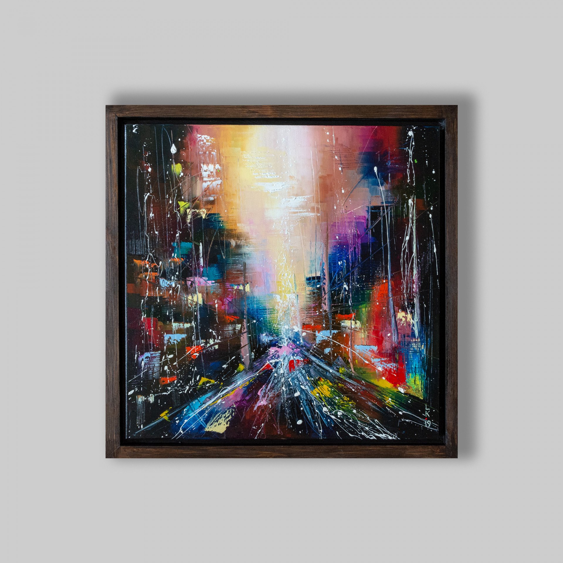 ROAD TO LIGHT - painting