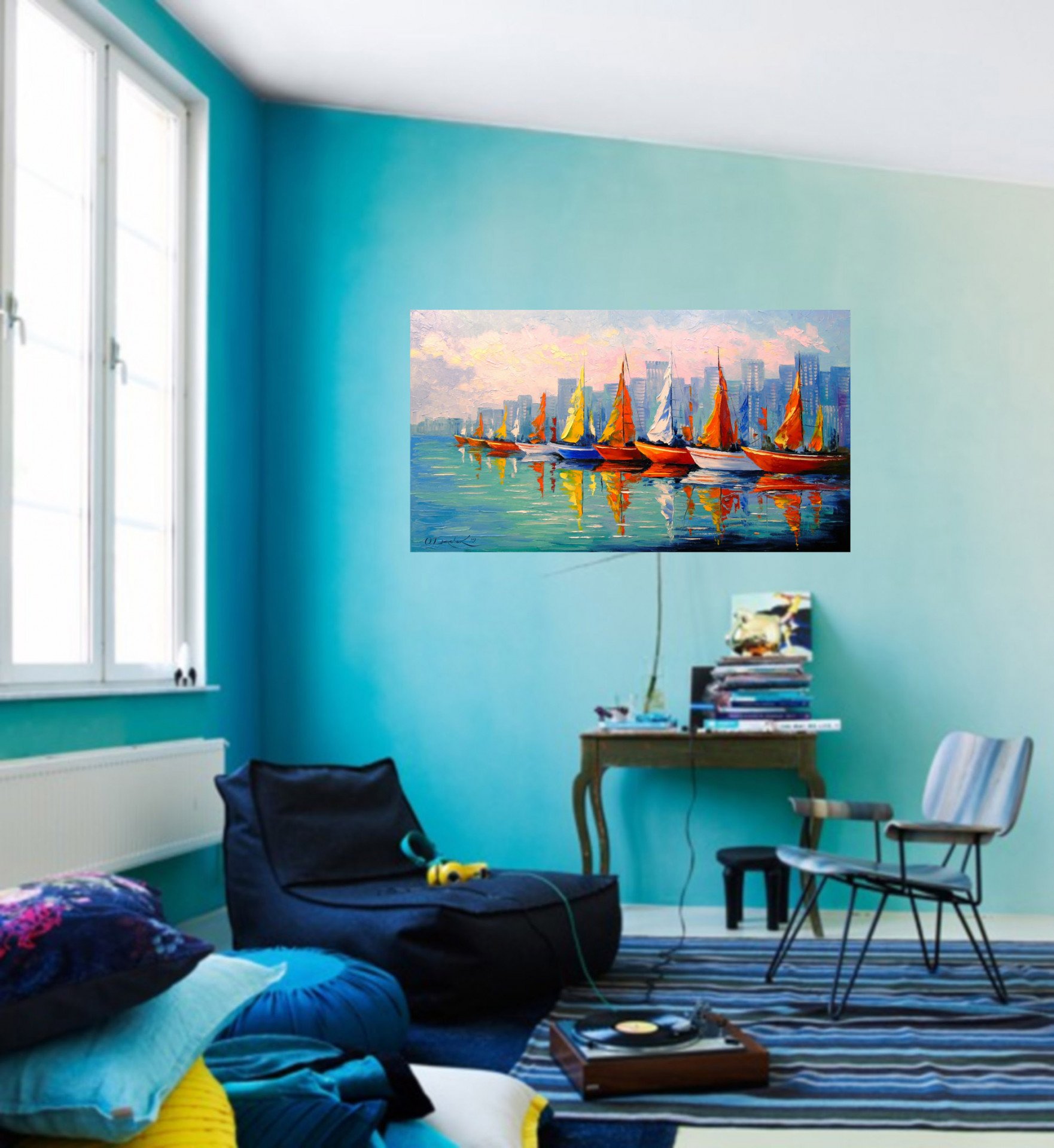 Sailboats in the Bay - order