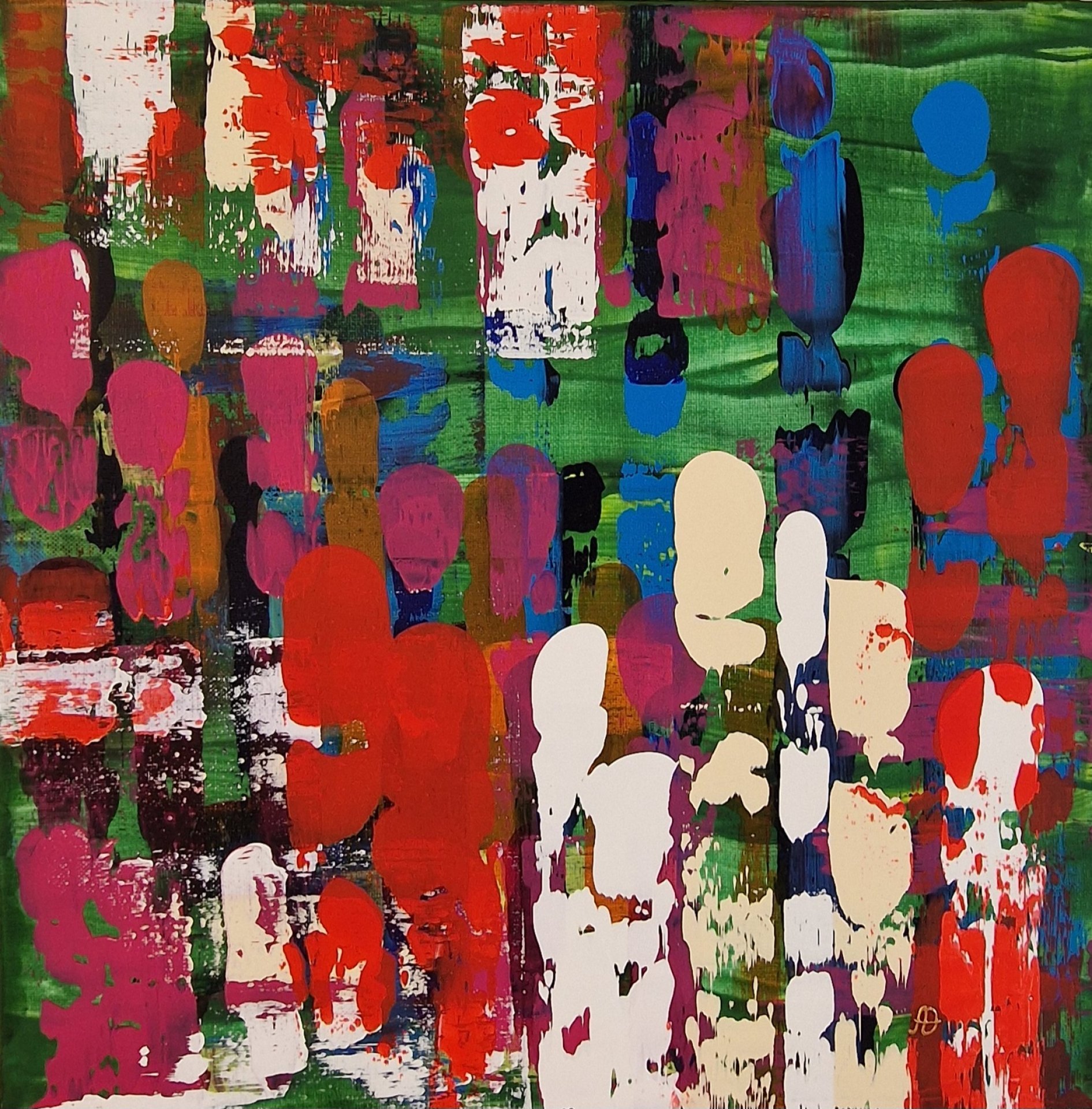 Colorful Unity Painting by Anastasiia Doro