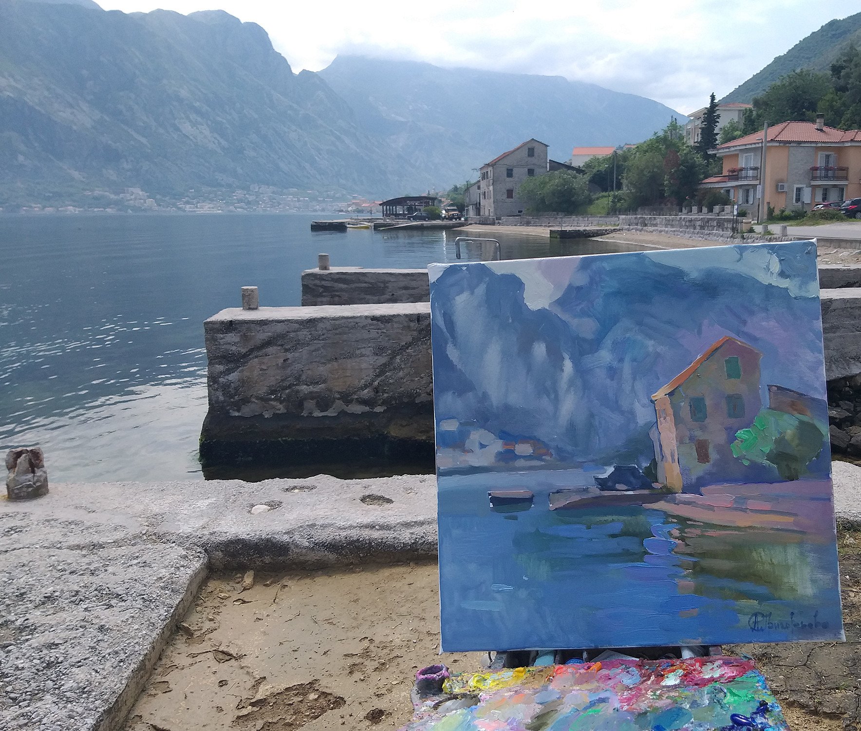 Calmness - painting