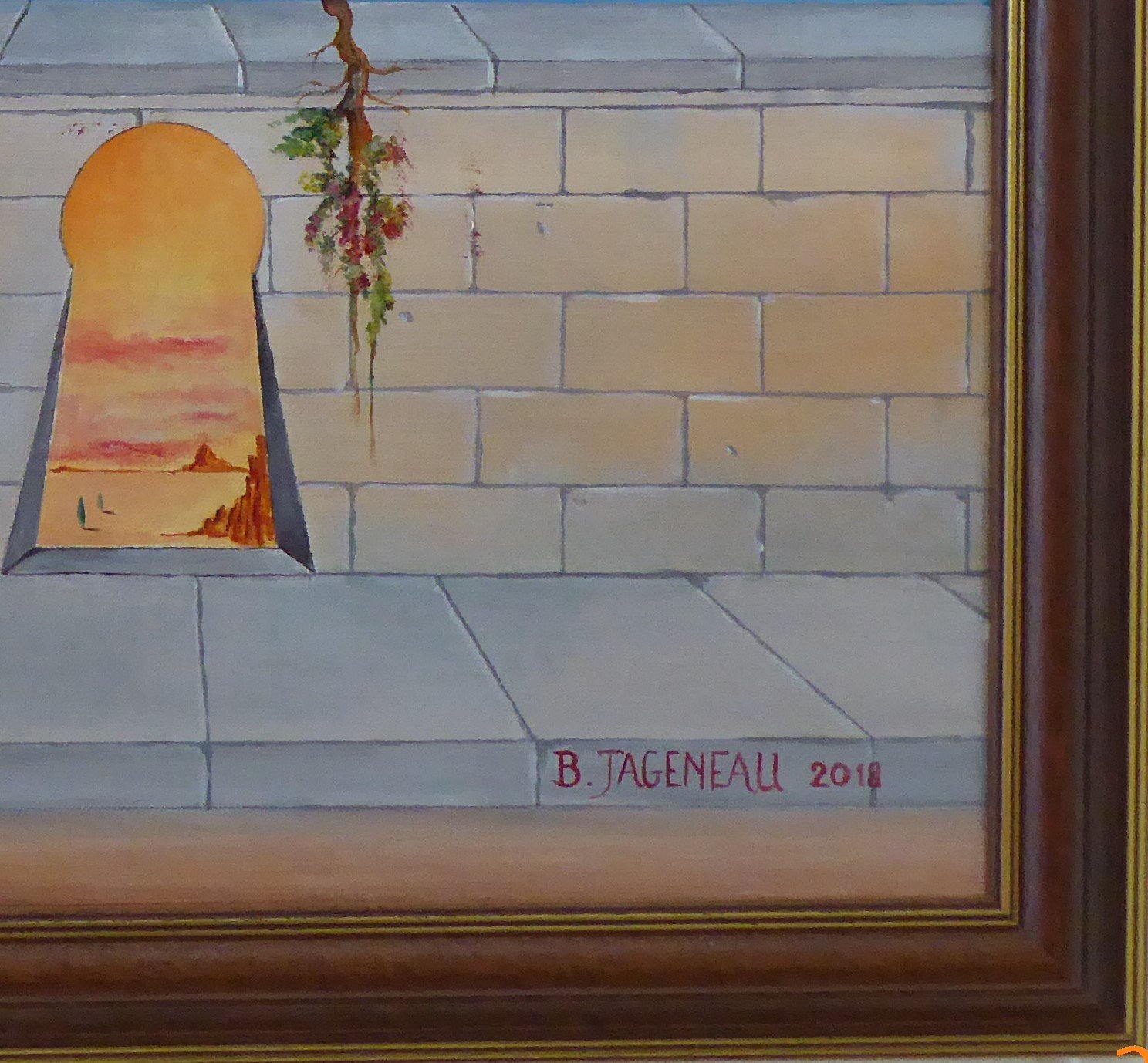 Le mur - painting