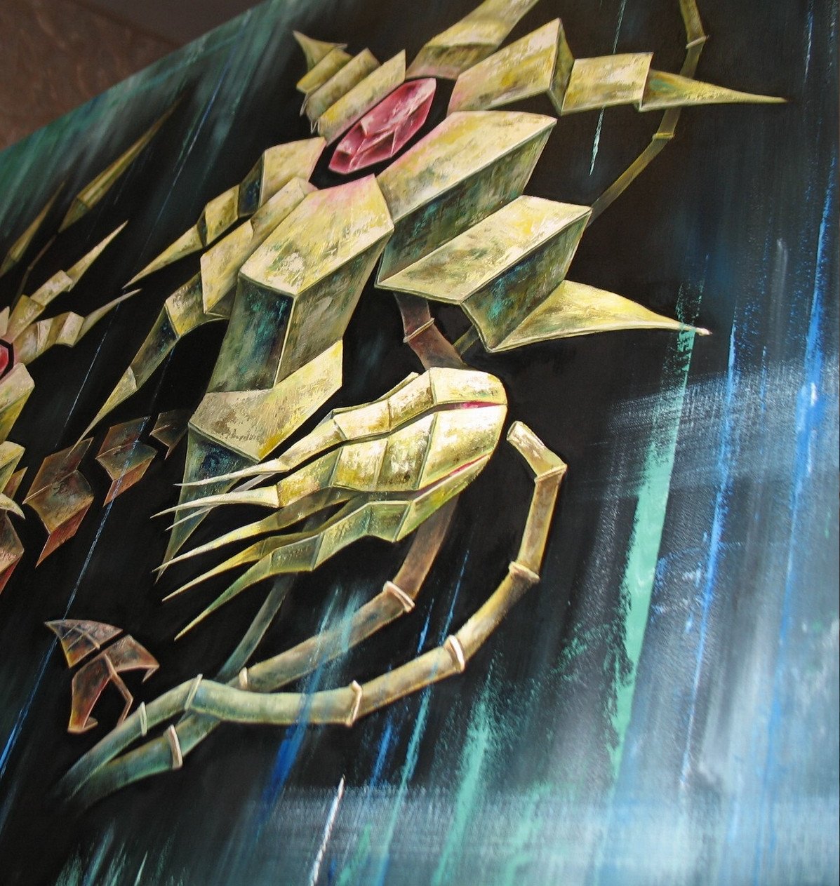 Iron flowers - painting