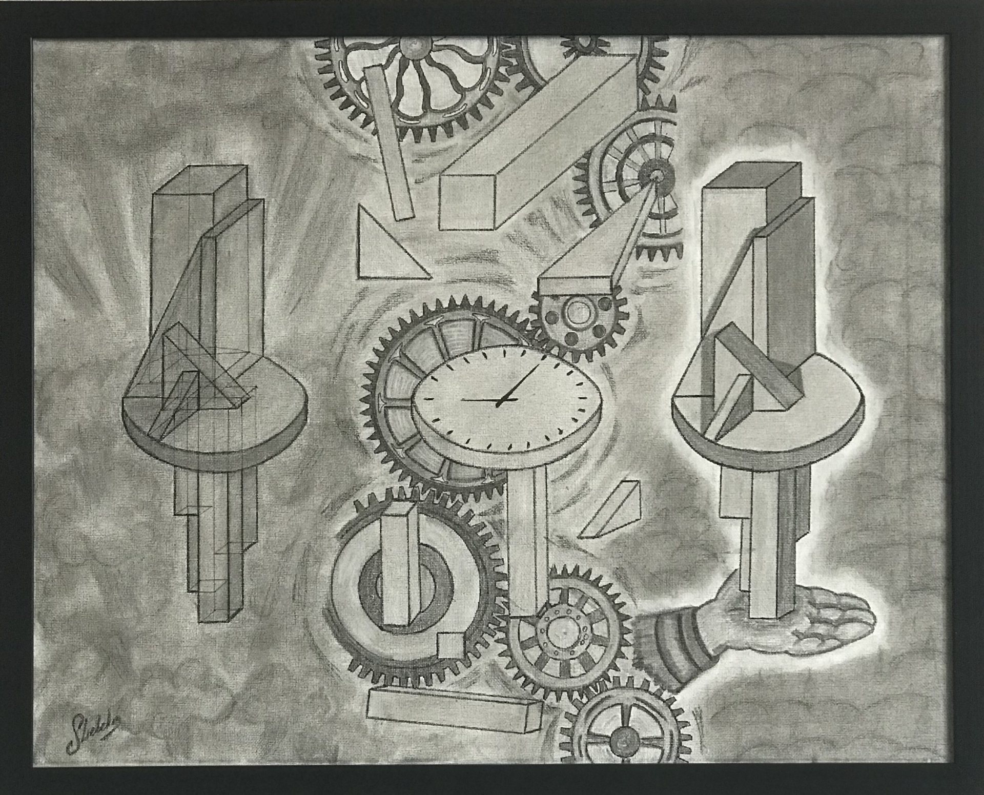 Deystvie Drawing - art_lebedev - Jose Art Gallery