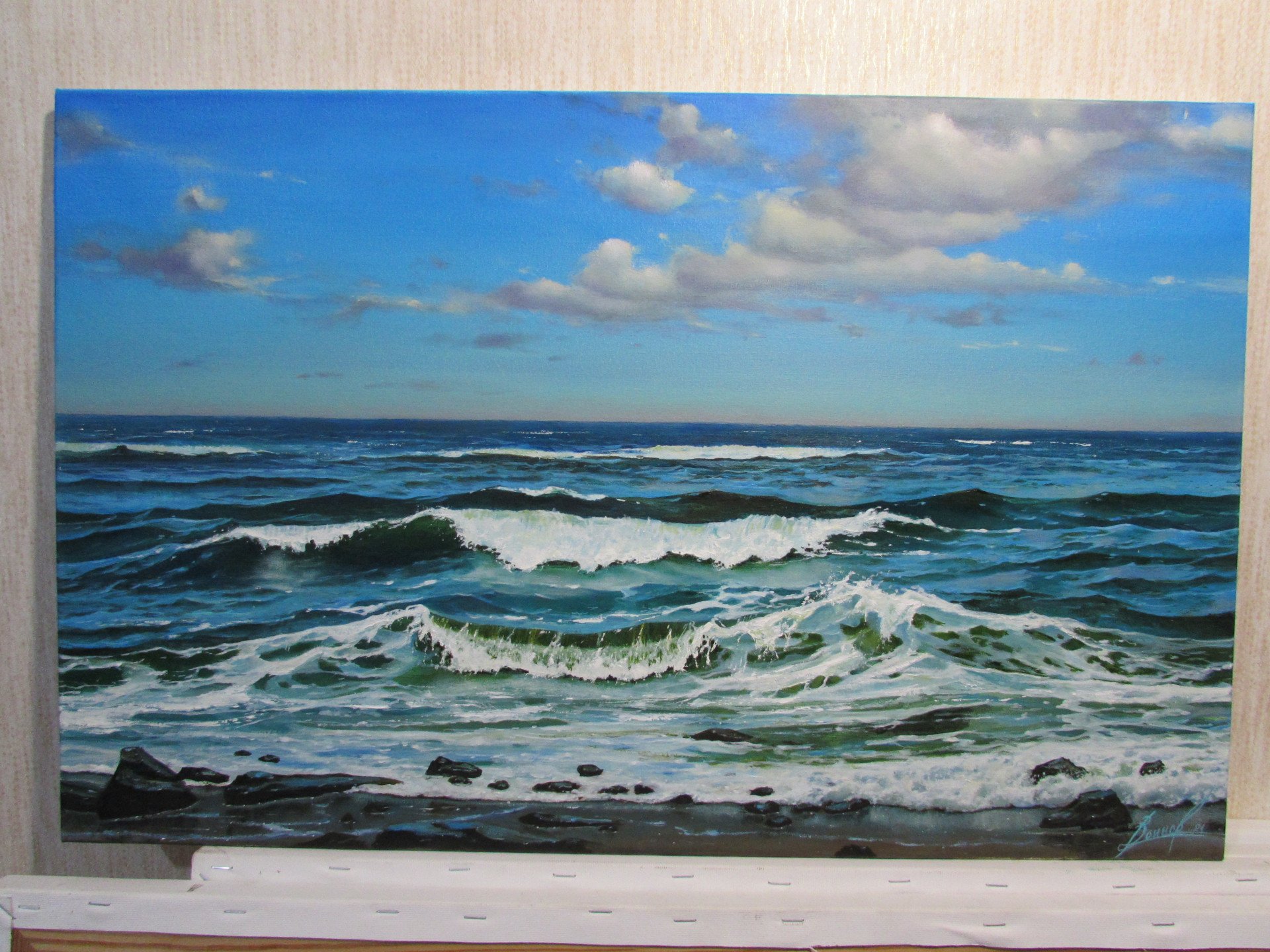 Cold Shore - painting
