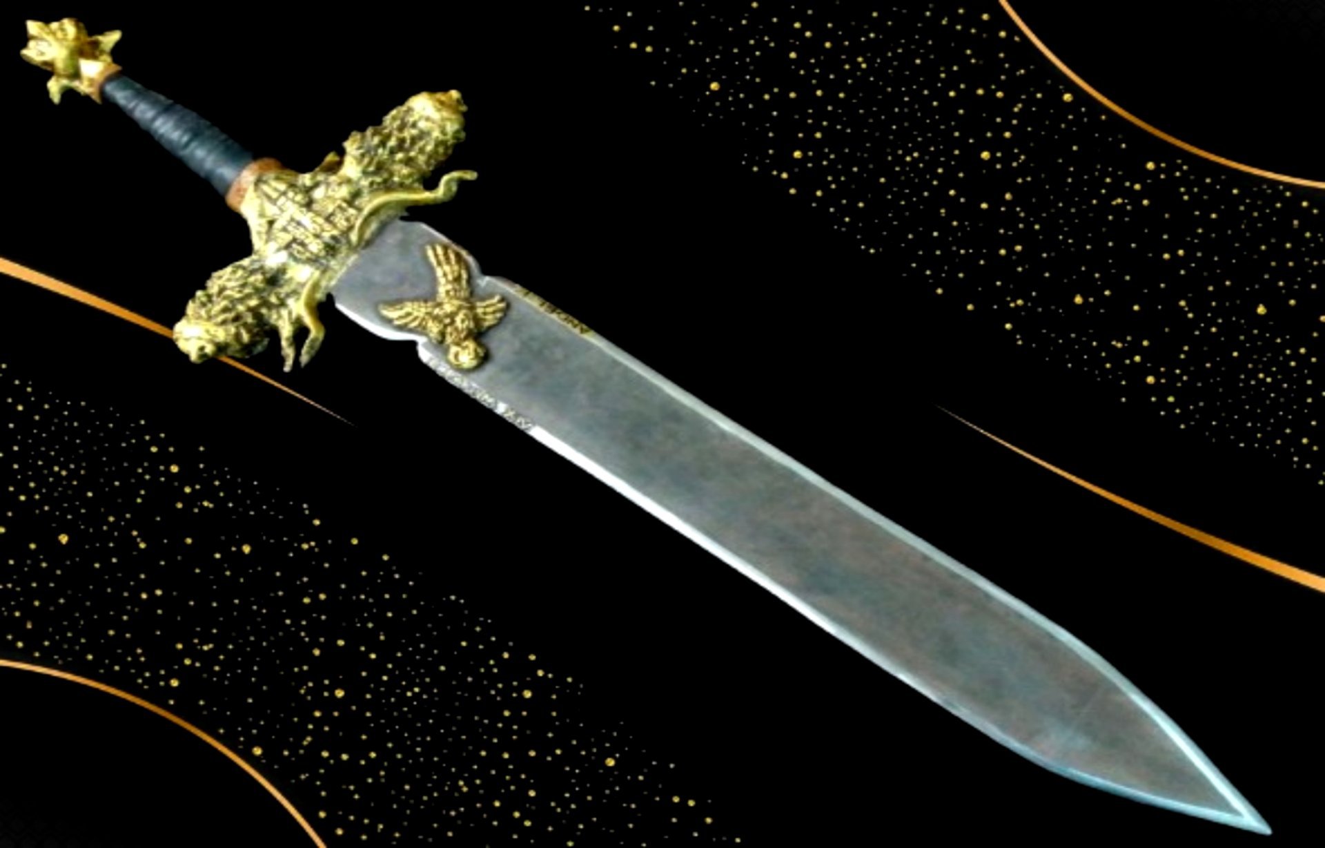 EMPERIUM SWORD - WORLD RECORD Drawing - ANGEL PIANGELO