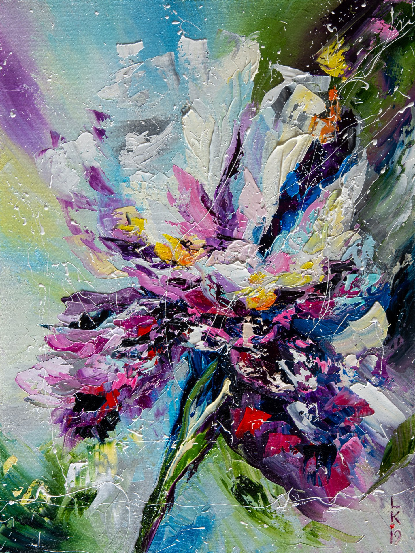 Картина «Ірис квітка», Любов Купцова - Jose Art Gallery