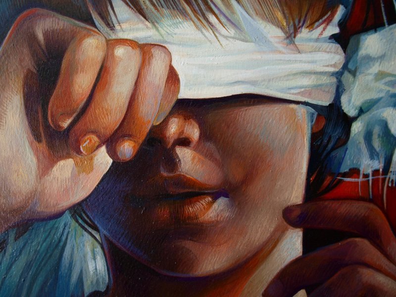 Dodatkowy obraz 8: Symbolizm Mitologiczny Malarstwo "Srebrny Budda: Droga do Samadhi", malarz Kostiantyn Amelinn olej płótno 