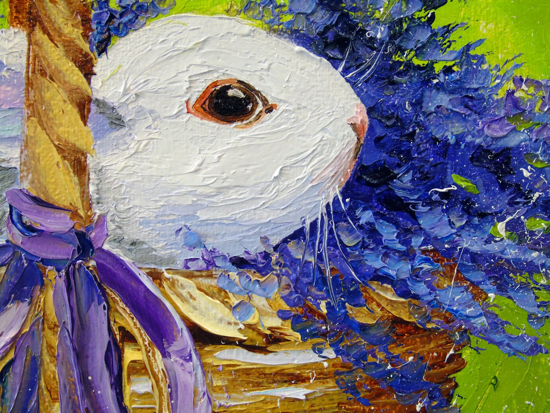 Rabbit in lavender - buy