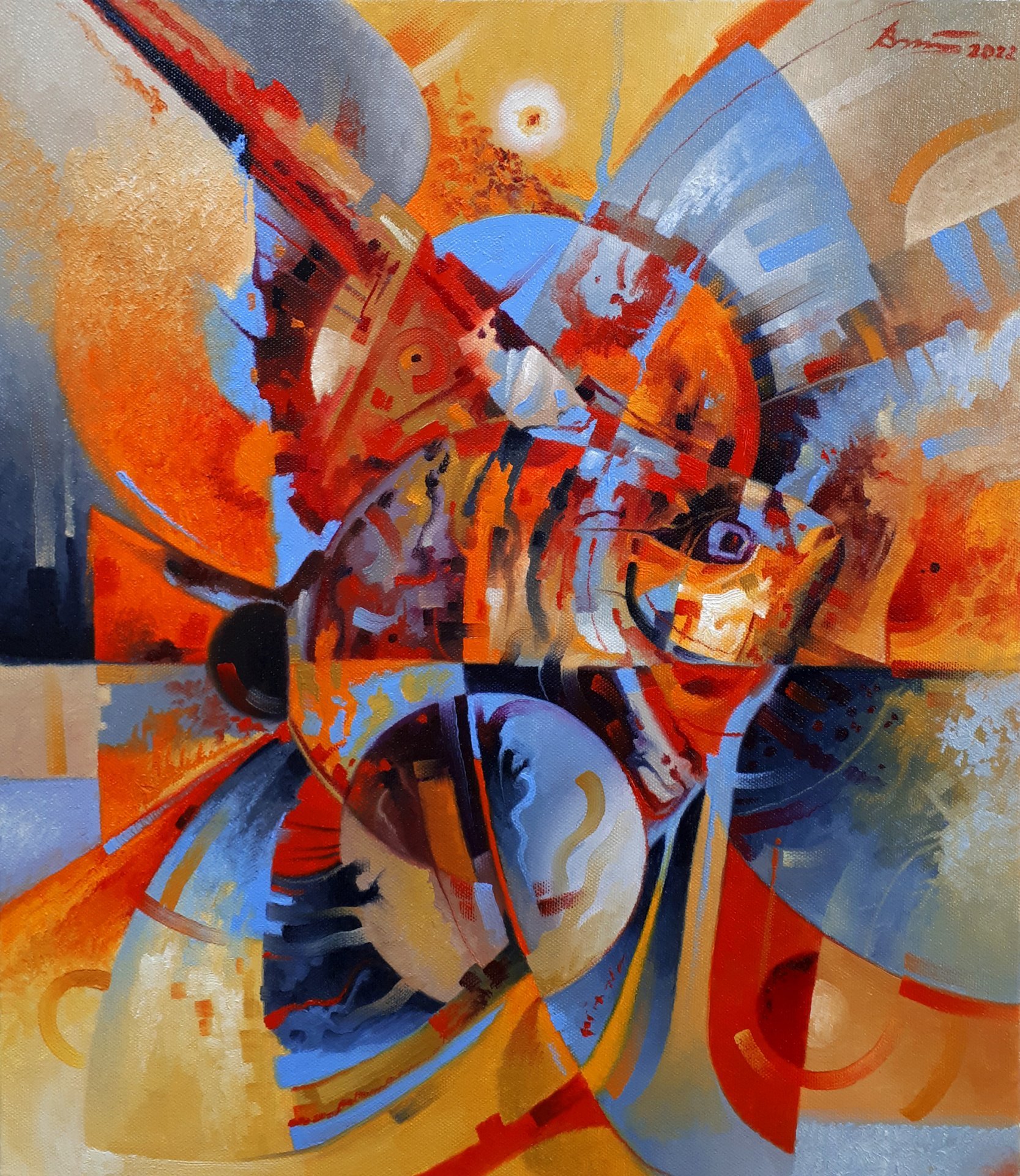 Scalar vector Painting by Serhii Voichenko