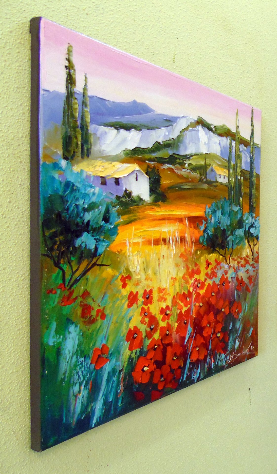 Summer in the mountains - painting