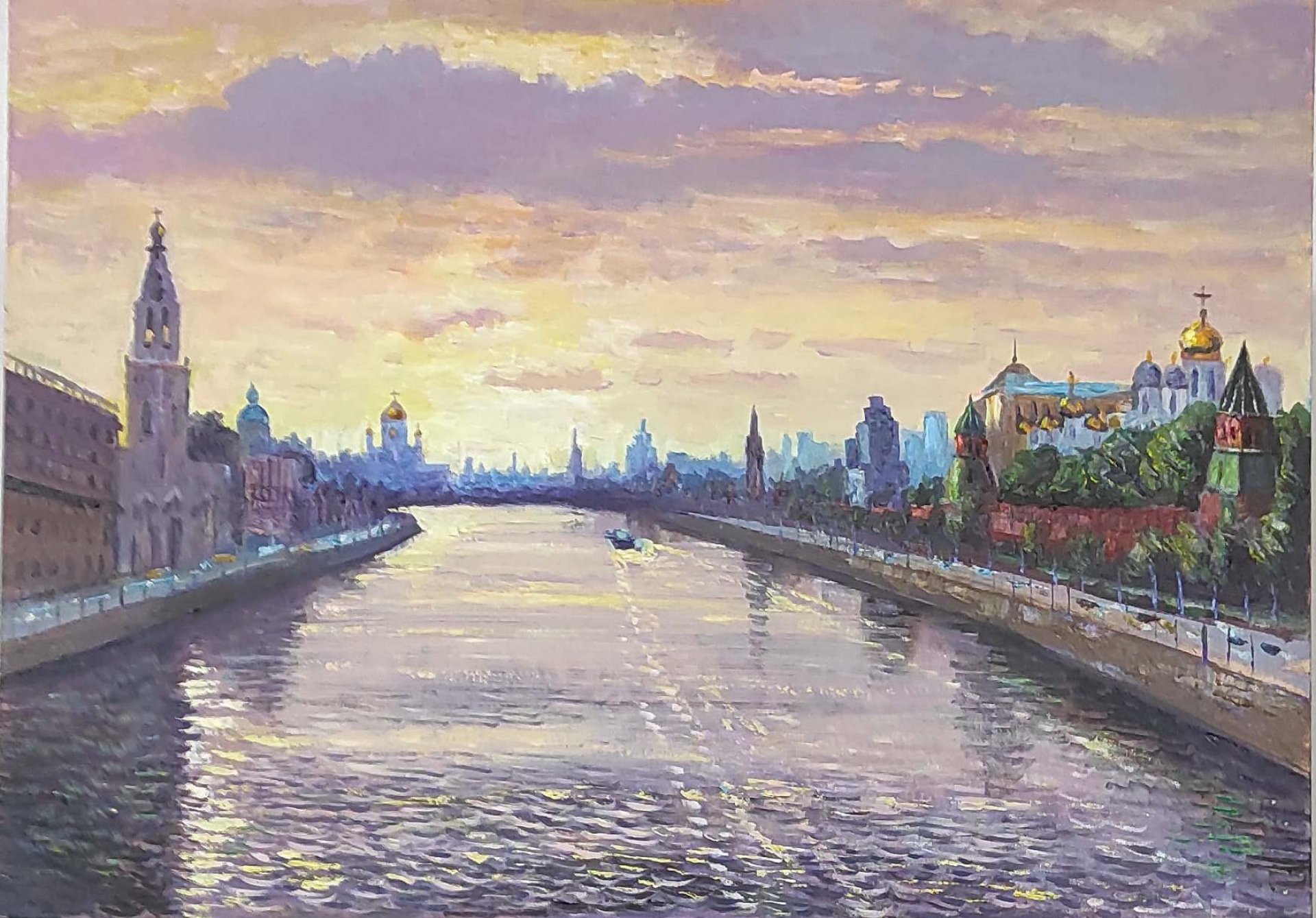 Moscow Painting by Ivan Korolenko - Jose Art Gallery