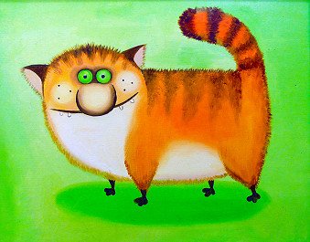Sly cat
