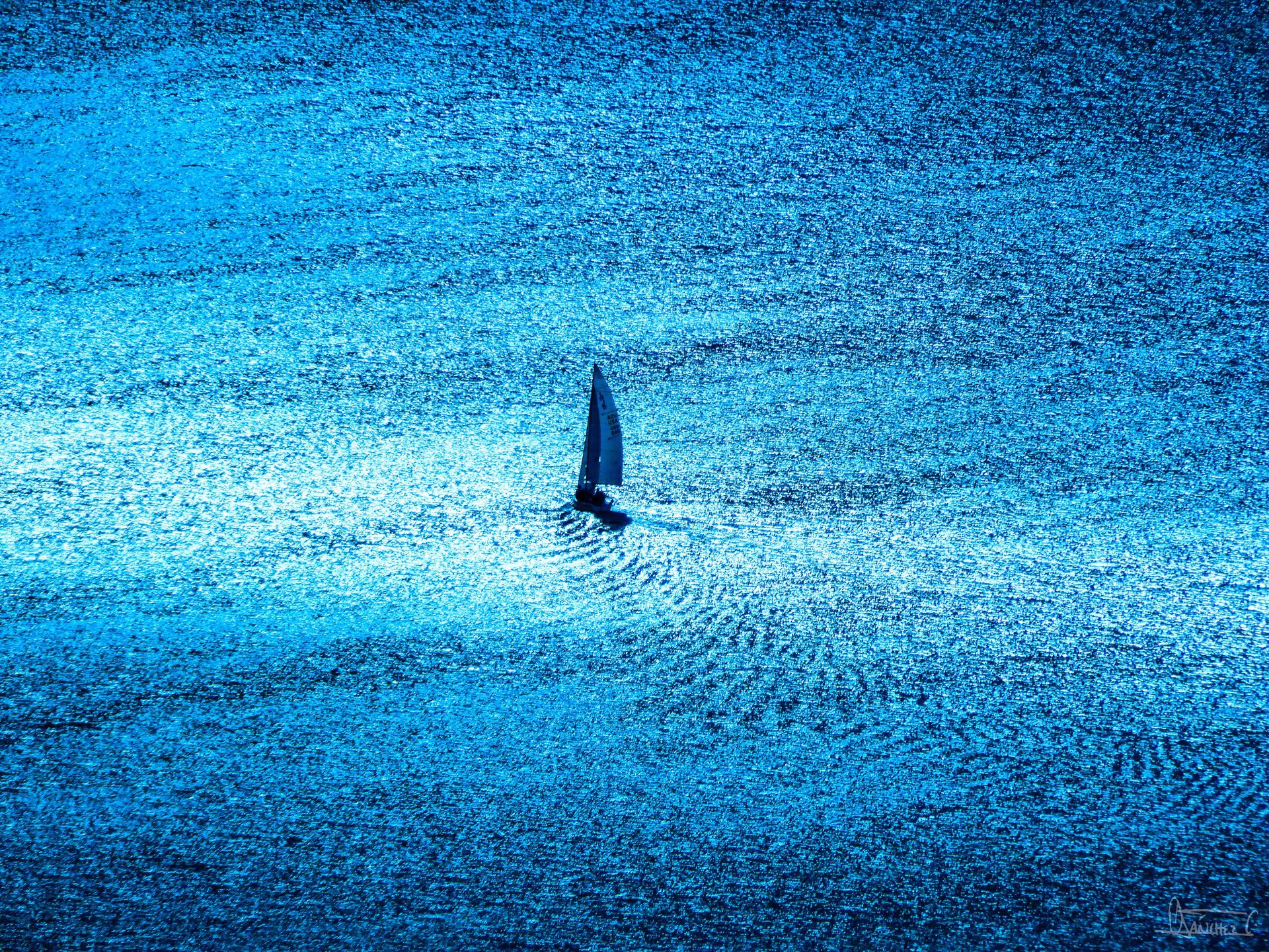 Immensity Painting by Orlando Sanchez Cabrera
