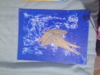 Живопись "Бабочка летает", живописец Sckectchys Art акрил холст в Jose Art Gallery