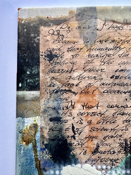 Immagine aggiuntiva 4: Astrattismo Interno Pittura "Il Decimo", pittore Noumenona tecnica mista tela 