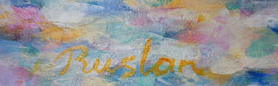 Additional view 8: Impressionism Marine Art Painting On the Mediterranean Sea by painter ruslan pushkash oil canvas 