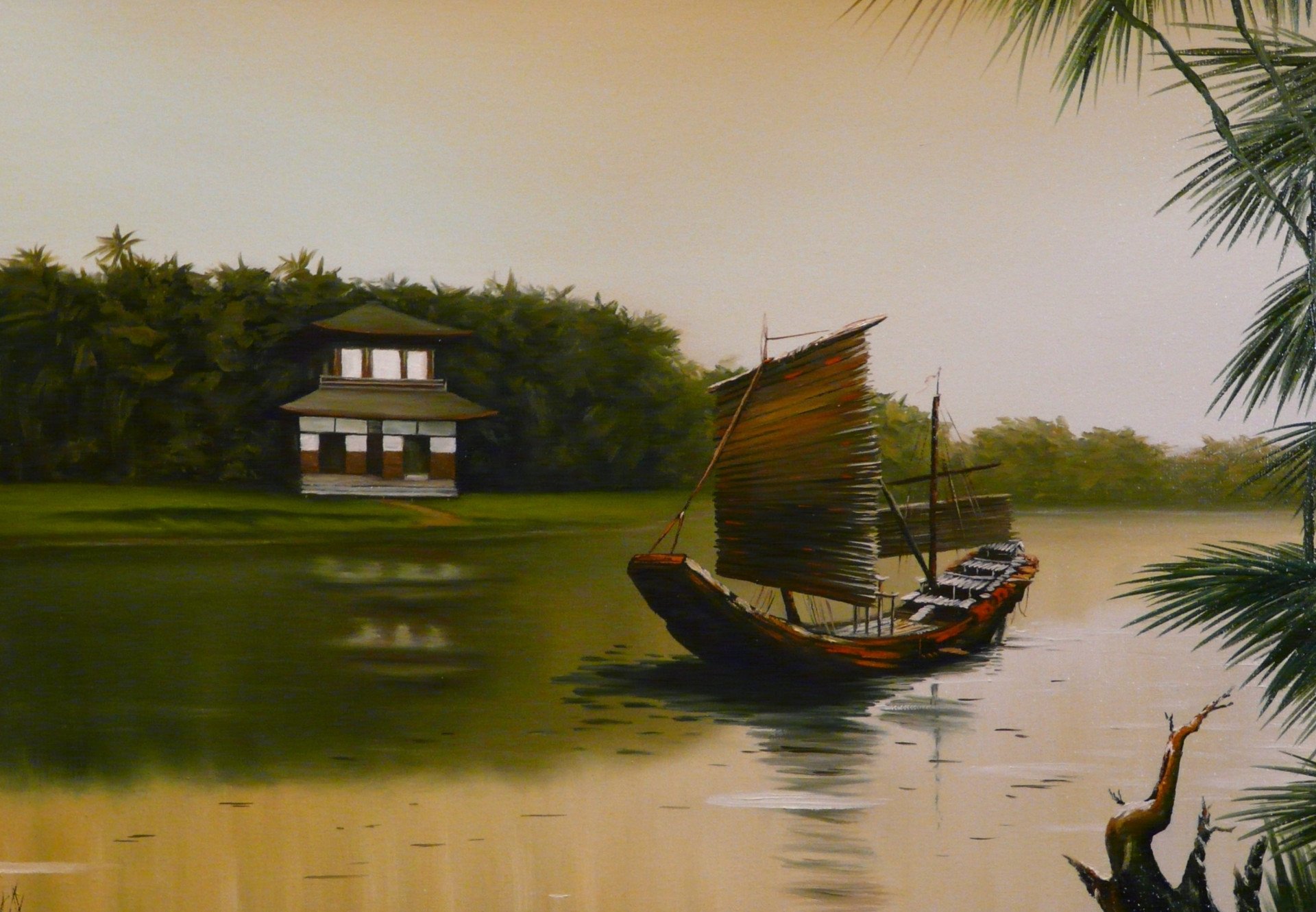 Картина «Човен», Сергій Беганський - Jose Art Gallery