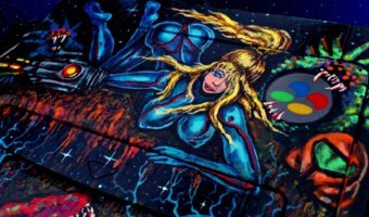 Painting "SAMUS / JP - WORLD RECORD" by painter ANGEL PIANGELO acrylic plastic at Jose Art Gallery