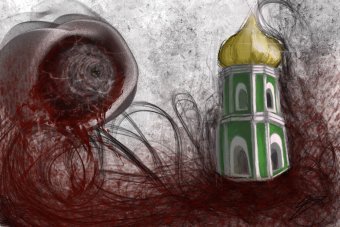 Arte digital "Tradiciones versus mezquindad", artista digital Valentina Efremova en Jose Art Gallery