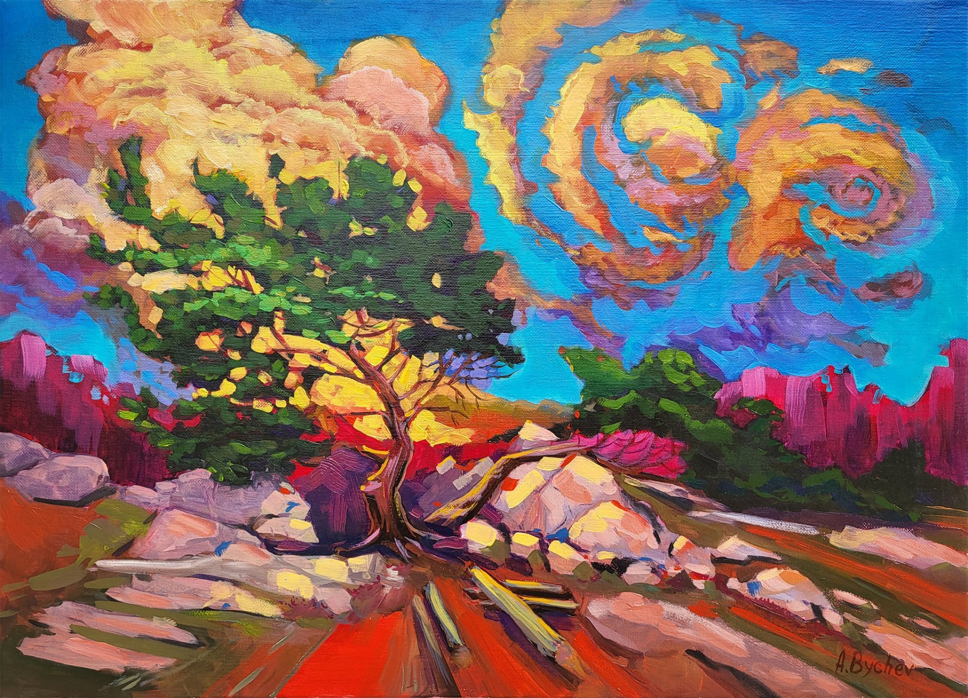 Fantasy Painting by Andrіі Bychev - Jose Art Gallery