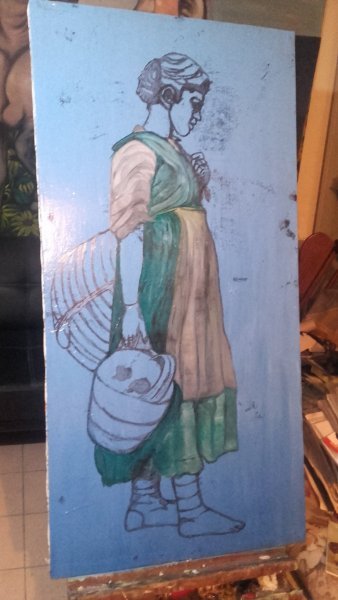 Additional view 1: Figurative Marine Art Painting Maiori Homages: Nature and Tradition by painter APA oil canvas 