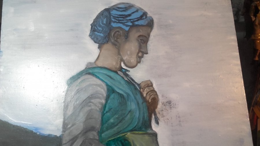 Additional view 9: Figurative Marine Art Painting Maiori Homages: Nature and Tradition by painter APA oil canvas 