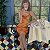 Femme parisienne au café - painting