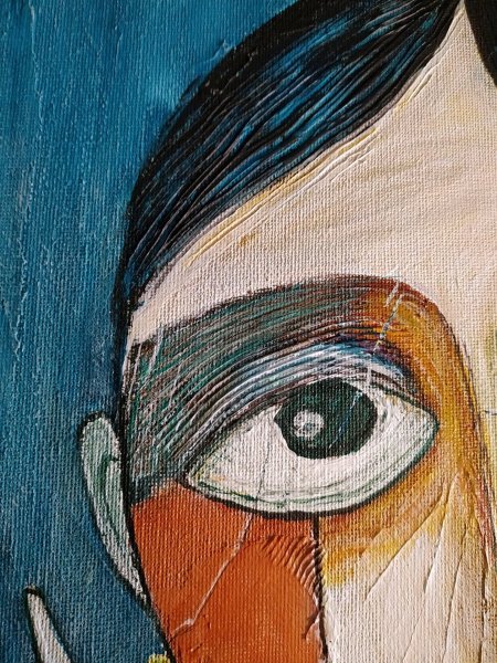 Echoes of Expression #3 If I.. Painting by Alexander Aksyonov