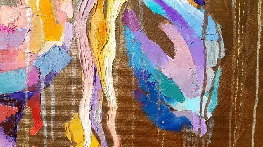 Two passions Painting by Viktoria Lapteva - Jose Art Gallery