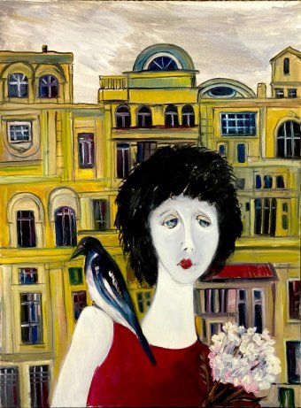 Живопись "Одесская Фея", живописец Віктор Віноградов масло холст в Jose Art Gallery