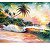 PUESTA DE SOL EN UNA ISLA TROPICAL - comprar