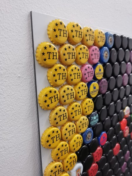 Imagen adicional 2: Abstracción Retrato Escultura "Herbert Grönemeyer - Bochum", escultor Henning Leuschner Técnica mixta 