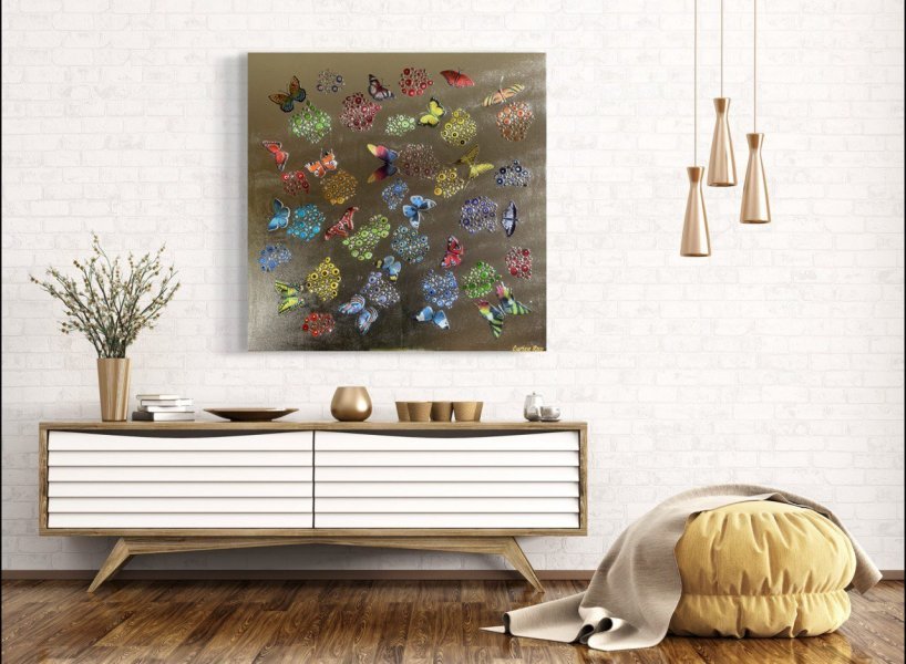 Додаткове зображення 9: Реалізм Символічний Скульптура "Butterflies", скульптор Larisa Ruy Змішана техніка 