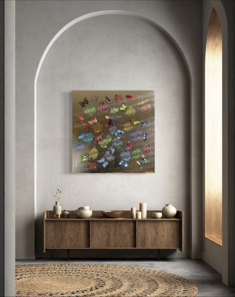 Додаткове зображення 10: Реалізм Символічний Скульптура "Butterflies", скульптор Larisa Ruy Змішана техніка 