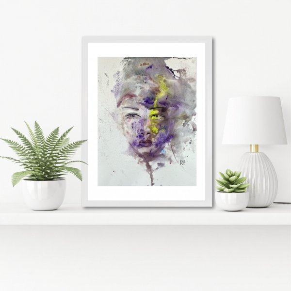 Ultraviolet Drawing - Katerina Anchugova - Jose Art Gallery