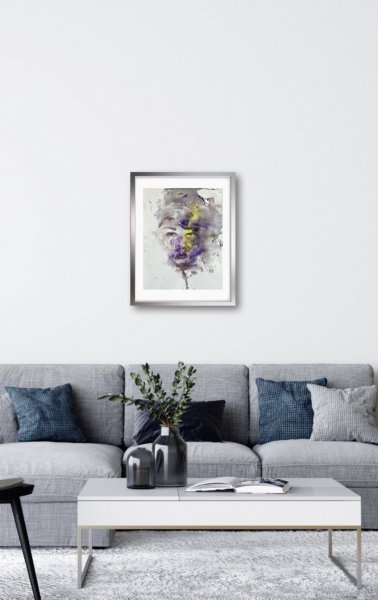 Ultraviolet Drawing - Katerina Anchugova - Jose Art Gallery