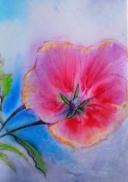 Additional view 9: Impressionism Flower Painting Looking towards the sky by painter Davide Rodoquino ink canvas 