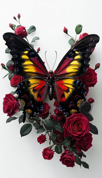 Arte digital "Ternura y vuelo", artista digital Viktoriya Denisenko en Jose Art Gallery
