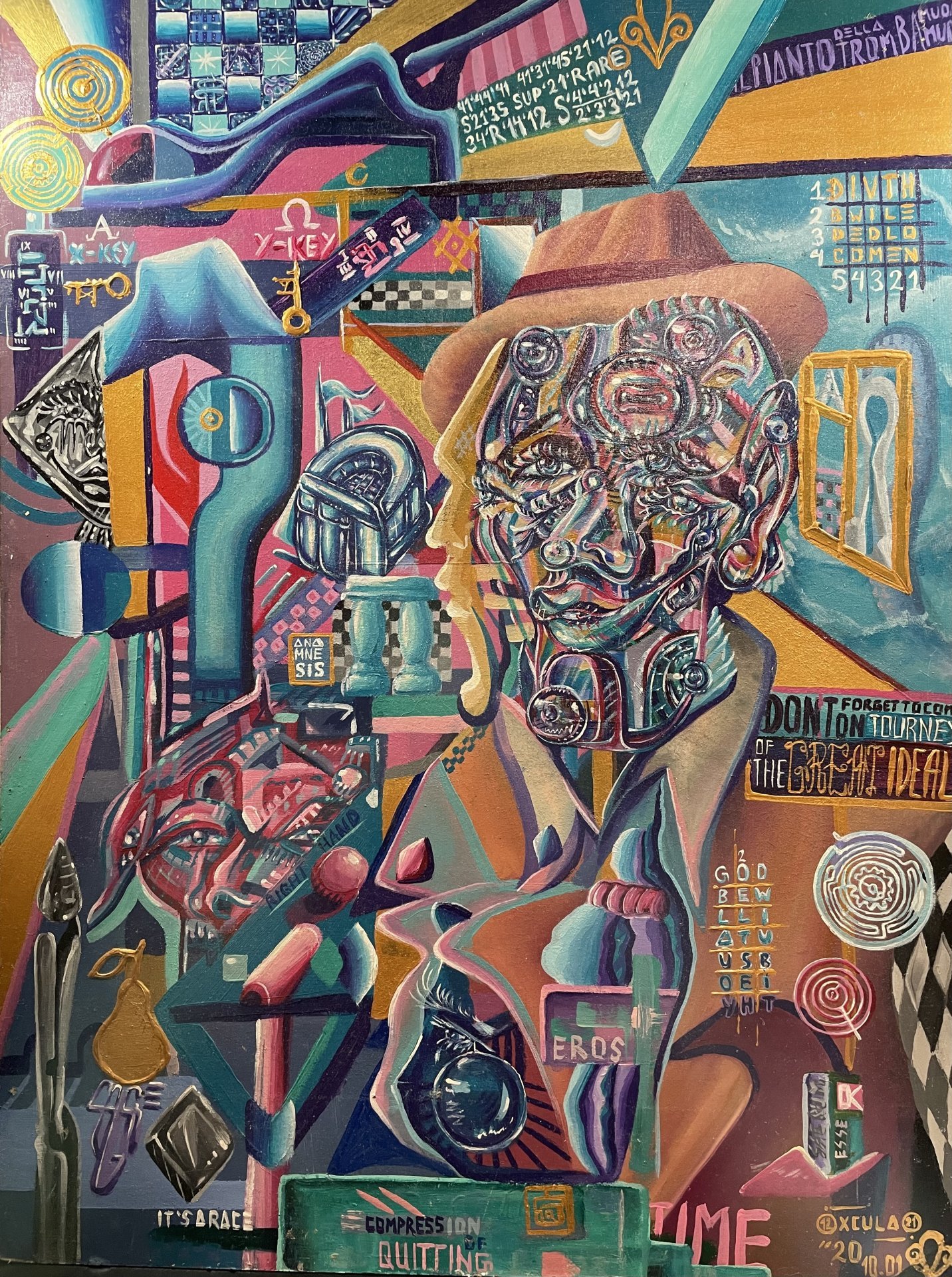 Fragments of reality Painting by Exculat - Jose Art Gallery