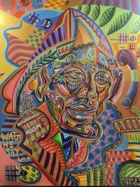 Картина «Код свідомості», Exculat - Jose Art Gallery