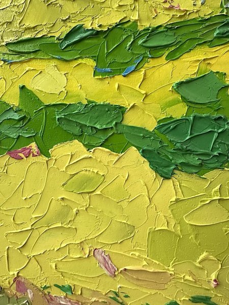 Дополнительное изображение 2: Импрессионизм Пейзаж Живопись "Мечтательный Ветер" живописец Людмила Рябкова масло холст 