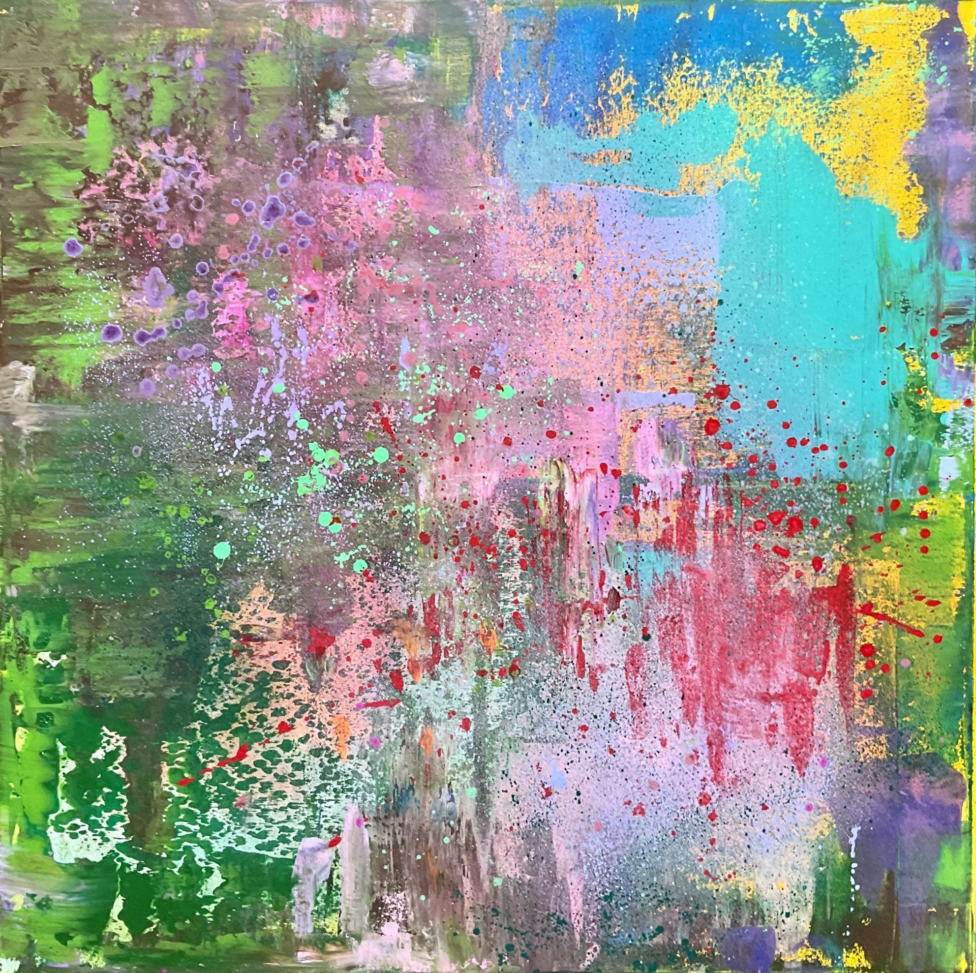 IMPROVISATION 1 Painting by Vera Klimova - Jose Art Gallery