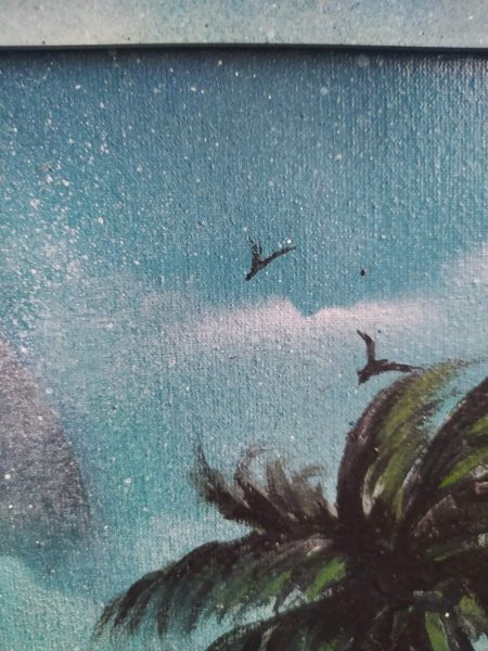 Additional view 3: Fine Art Marine Art Painting Surf by painter RishkevychArt acrylic cardboard 