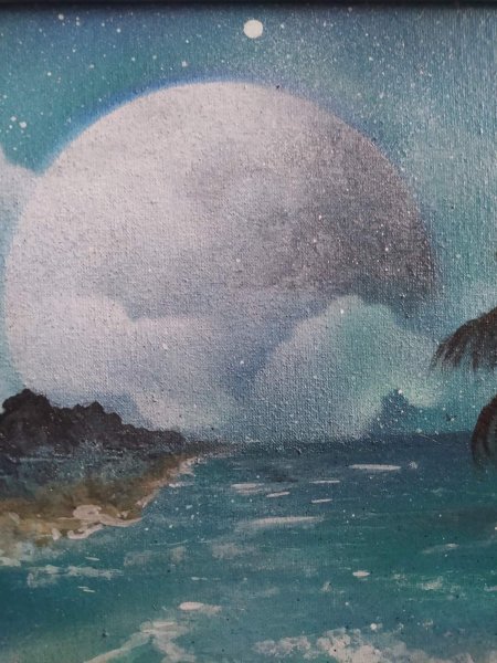 Additional view 4: Fine Art Marine Art Painting Surf by painter RishkevychArt acrylic cardboard 